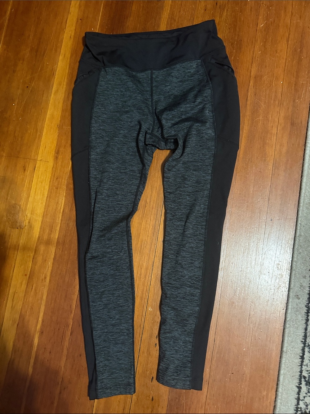 Women’s Black & Charcoal Active Leggings
